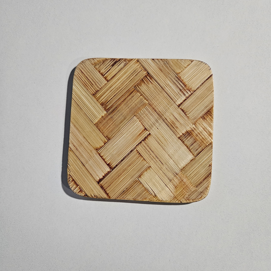 Bamboo Tea Coaster | Single Piece